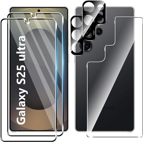 for Samsung Galaxy S24 FE Screen Protector Ultra HD Tempered Glass flim,9H Hardness Anti-Scratch (3+3PACK) in Saudi Arabia