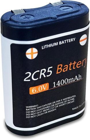 بطارية 6V CR-P2 ، 2025 ترقيات جديدة ، تحل بطارية Lithium Photo Battery محل بطاريات 223A و 2CR-P2 و EL223AP و DL223A 1600MAH (10 حزم) in Kuwait