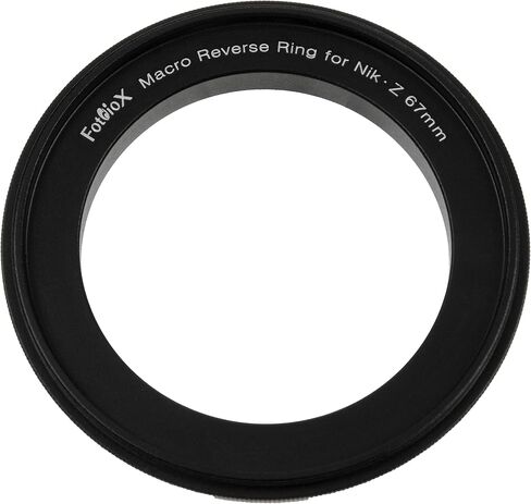 Macro Reverse Ring 62mm Compatible with Nikon Z - Camera Mount to 62mm Filter Thread Adapter for Nikon Z-Mount Cameras in Saudi Arabia