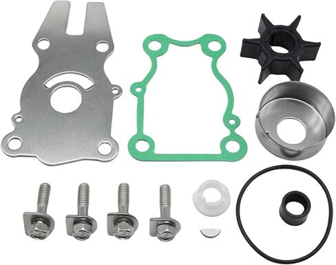 67FW0078 Water Pump Impeller Kit with Housing for Yamaha 4 Stroke F75 F80 F90 F100 Outboard Motors 67F-W0078-00-00 Sierra 18-3409 in Kuwait