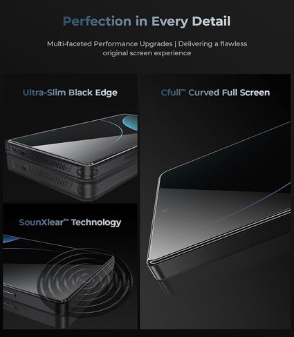 BENKS GlassWarrior AR Screen Protector for Galaxy S25 Ultra, 9H+ Shatterproof [Military-Grade Protection], Superior Scratch Resistance Anti-Reflective Tempered Glass Screen Protector in Kuwait