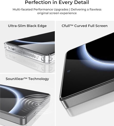 BENKS GlassWarrior AR Screen Protector for Galaxy S25 Ultra, 9H+ Shatterproof [Military-Grade Protection], Superior Scratch Resistance Anti-Reflective Tempered Glass Screen Protector in Kuwait