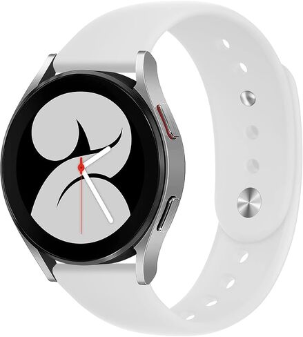 حزام رياضي 20 مم لـ Samsung Galaxy Watch 7/6/5/5 Pro/4 40mm 42mm 44mm 45mm 46mm 43mm 47mm 47mm Galaxy Watch 3 41mm Band ، حزام بديل للسيليكون الناعم لـ Galaxy Watch نشط 2 40 مم 44 ملم 44 ملم 44 ملم in Kuwait