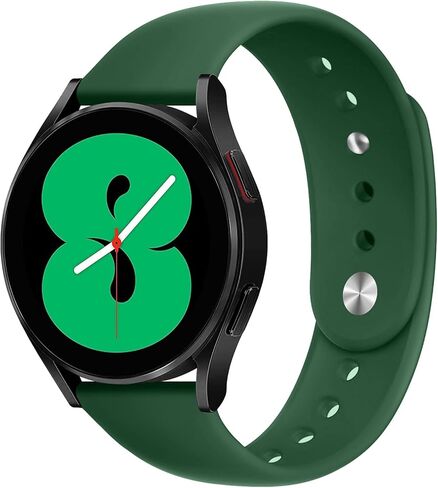 20mm Sport Strap for Samsung Galaxy Watch 7/6/5/5 Pro/4 40mm 42mm 44mm 45mm 46mm 43mm 47mm Galaxy Watch 3 41mm Band, Soft Silicone Wristbands Replacement Strap for Galaxy Watch Active 2 40mm 44mm in Kuwait