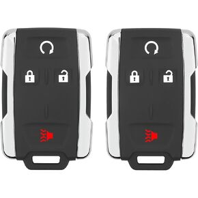 Key Fob Replacement for Chevrolet GMC, YIKEBALOG Remote Control Suitable for Chevy Silverado 2014-2020 Colorado 2014-2022 GMC Sierra 2014-2020 Canyon 2015-2022 M3N-32337100