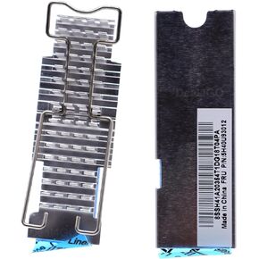 Two-Sided M.2 SSD 2280 Kit Heatsink Thermal Pad w/Stopper 4XF1C39743 Replacement for Lenovo ThinkCentre M90t M70s M90s P340