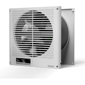 AC Infinity Room to Room Fan 8 "، مروحة تدفق الهواء في اتجاهين مع وحدة تحكم في درجة الحرارة ، ومروحة تنفيس هادئة 10 سرعات في المطبخ وغرفة الغسيل وورش العمل