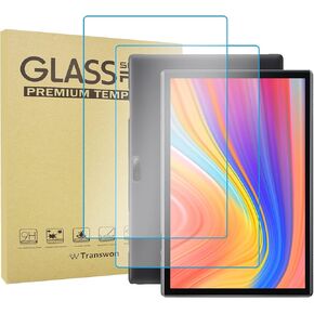 2-Pack Tempered Glass Screen Protector for ZZB ZB10 Tablet 10.1 Inch/ATOZEE AT10 Tablet 10 Inch