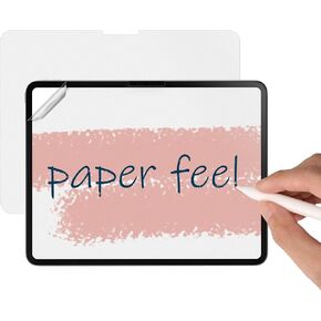 kwmobile Paper Feel Screen Protector Compatible with Apple iPad Pro 13" (2024) - Fingerprint Scratch Resistant - Paper Like for Writing and Sketching