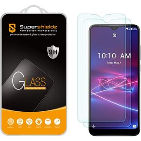 Supershieldz (2 Pack) Designed for CoolPad (Legacy Brisa) Tempered Glass Screen Protector, Anti Scratch, Bubble Free