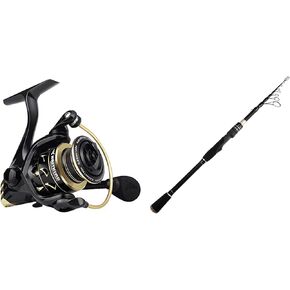 KastKing Blackhawk II Telescopic Fishing Rods & KastKing Valiant Eagle Spinning Reels