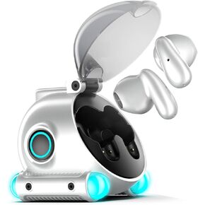 Wireless Earbuds,Bluetooth 5.4 Headphones Bass Stereo Earbuds with Noise Canceling Microphone Headphones, 48 Hours Touch Playback, Wireless Charging Case, for iPhone Samsung Android