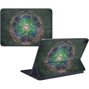 MightySkins Skin Compatible with Apple iPad Pro Smart Keyboard 11" (2018) - Celtic Dragon - Protective, Durable, and Unique Vinyl Decal wrap Cover - Easy to Apply, Remove - Made in The USA