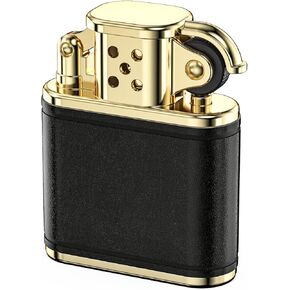 Vintage Trench Petrol Lighter, Cool Stylish Kerosene Lighter Gift for Man（No Fuel）