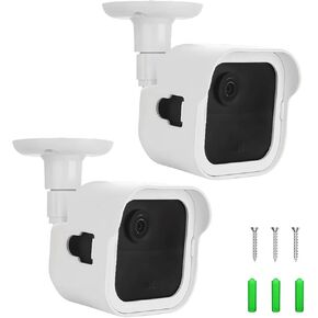 Wall Mount for Blink Outdoor 4 (4th Gen) & Blink Outdoor (3rd Gen) Camera, Weatherproof Protective Housing and 360 Degree Adjustable Mount with Sync Module 2 Mount (2 Pack White)