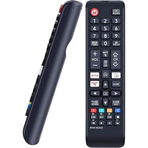 Universal Remote Control for Samsung TV Replacement for All Samsung LCD LED HDTV 3D Smart TVs Models, No Programming or Pairing Needed