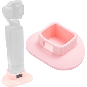 PCTC Silicone Non-Slip Desktop Mount Compatible with DJI Osmo Pocket 3,Silicone Non-Slip Desktop Mount,Compact Portable Stabilizing Base for Steady Shots On-The-Go (Black)