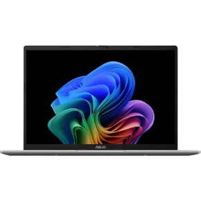 ASUS Vivobook 14 Laptop, 14" WUXGA 60Hz Display, Qualcomm Snapdragon X, Qualcomm Adreno GPU, 16GB RAM, 512GB SSD, Windows 11, Cool Silver, X1407QA-BS56