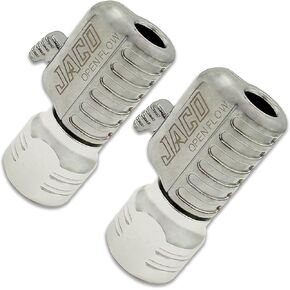 JACO Lightning S2-Series Tire Air Chuck - 1/4" F-NPT | Open Flow (2 Pack)