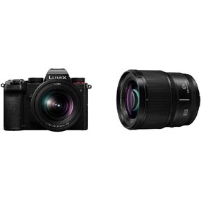 Panasonic LUMIX S5 Full Frame Mirrorless Camera (DC-S5KK) with LUMIX S Series 85mm F1.8 L Mount Interchangeable Lens (S-S85)