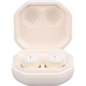 GOWENIC Earbuds Bluetooth 5.3 Headphones with Charging Case, HiFi Stereo Earphones in Ear Bluetooth Headset for Smartphones, Laptops, Tablets (Cloudy White)