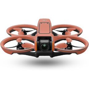 Drone Skin Compatible with DJI Avata 2 (2024) - Solid Salmon - Premium 3M Vinyl Protective Wrap Decal Cover - Easy to Apply | Crafted in The USA by MightySkins