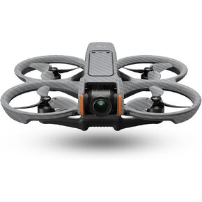 Carbon Fiber Drone Skin Compatible with DJI Avata 2 (2024) - Solid Gray - Premium 3M Vinyl Protective Wrap Decal Cover - Easy to Apply | Crafted in The USA by MightySkins