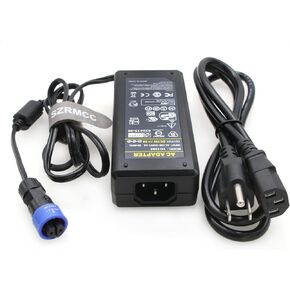 SZRMCC 2-Pin Female AC Power Supply Adapter 15V6A for Aputure Amaran P60c /P60x Bi-Color Video LED Panel Light