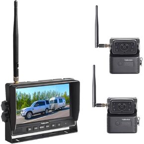 Haloview Handy 7X Wireless Backup Camera System, Hitch Camera and Rearview Camera and Monitor System for RV/Trailer/Pickup