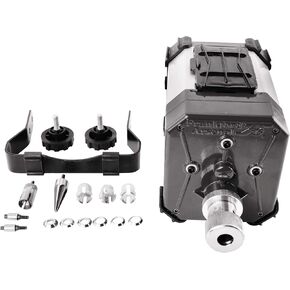 Frankford Arsenal Case Trim and Prep Center European 240V with Hardened Steel Chamfer Deburr Tool and Primer Pocket Scrapers for Reloading (European Plugs only)