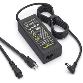 19V سلك الطاقة لشاشة LG 32 "29" 27 "24" 23 "22" 20 "20" 19 "، 32LH570B ، 32GN500 ، 29WK600 ، 27MK400H-B ، 27UK650 ، 24MK600M ، 24MK400H ، 23EA63T ، 23EA63V ، 22EA53T-P ،
