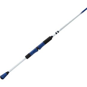 قضيب الصيد الغزل للسرعة في Lew's Lew's Lew ، Graphite فارغة مع أدلة من الفولاذ المقاوم للصدأ ، مقبض Winn Dri-Tac Split Grip