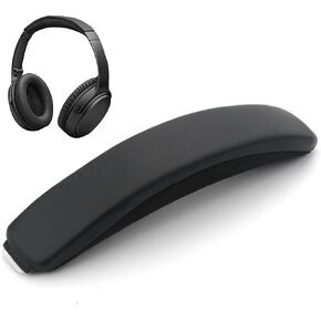 QC35 Headband Replacement Headband Top Pad Cushion Cover Compatible with Bose QuietComfort 35 (QC35) / QuietComfort 35 II (QC35 ii) Headphones Head Band Pad Cover Protector - Black