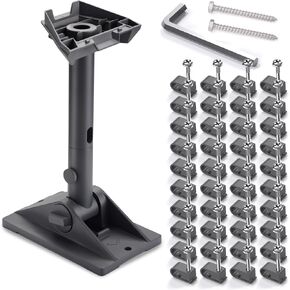 YesCom Starlink Mini Roof Mount Mount Pivot Kit W/ Cable Rocking Kit Sutcs + Clamps