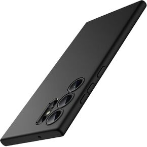 JETech Slim Fit Case for Samsung Galaxy S23 Ultra 5G 6.8-Inch, Soft TPU Thin Protective Phone Cover with Matte Finish, Shockproof (Black)
