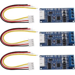 3PCS TTL to RS485 Adapter Module 52x22.7mm 3.3V 5V Signal Serial Port Power Supply Converter with Wire Hardware Auto-Flow to Control Board