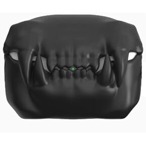 Cool Silicone AirPods Pro 2 Case - Funny 3D Tiger Tooth Design for AirPods Pro 2nd Generation case Full Enclosure Protection airpods pro with a Keychain