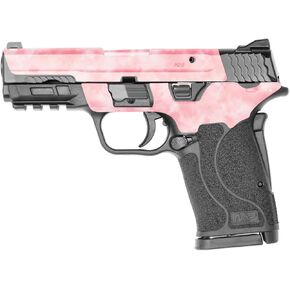 Mayyskins Skin متوافق مع Smith & Wesson M & P 9mm Shield EZ M2.0 - Cotton Cloud | غلاف الالتفاف الواقي ، الدائم ، والفريد من نوعه | سهل التقديم | صنع في الولايات المتحدة
