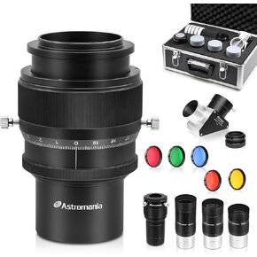 Astromania Astromania Telescope Accessory Kit 2 Inch - Bundle with - 2" Helical Micro Focuser