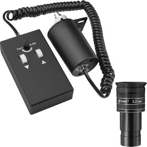 Alstar AccuFocus Electronic Telescope Focuser - Bundle with - 1.25 Inch Telescope Eyepiece