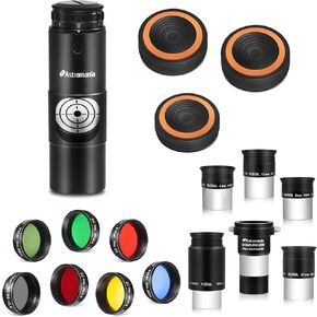 Astromania Astromania Telescope Accessory Kit 1.25 Inch - Bundle with - Alignment 1.25" & Anti-Vibration Suppression Pads