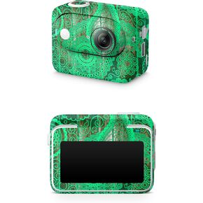 الجلد متوافق مع Insta360 Go 3 (2023) - Paisley Vintage - غطاء ملصق واقي فينيل 3M - سهل التطبيق | مصنوع في الولايات المتحدة الأمريكية من قبل Mayyskins