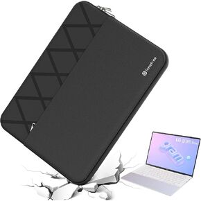 Smatree 17 inch Laptop Sleeve for LG gram 17, LG Protective Laptop Case with Accessory Pocket, YKK Zipper, Patented Shockproof Design (E612)