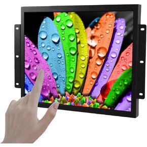 VSDISPLAY 19'' 1280x1024 IPS LCD Touchscreen Monitor 4:3 with VGA DVI Input for DIY Gaming/PC/Industrial Extra Display
