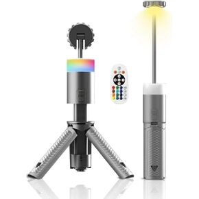 8" Cordless LED Telescopic Rechargeable Camping Lamp