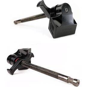 Limited Edition 6" End Jaw Black Matthellini Clamp - Studio-Grade Mounting for Lights, Cameras, Diffusion, Accessories for Content Creators, Photographers, Filmmakes