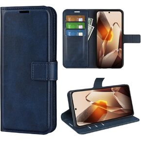 Flip Case for 13 Oneplus 13 Wallet PU Leather Magnetic Protective Cellphone Case for One Plus 13 Folio Book Cover with Stand & Card Slots (Black)