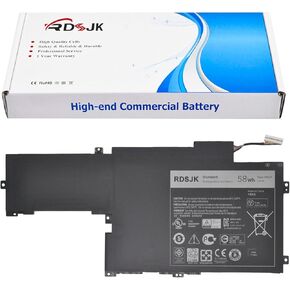 5KG27 Laptop Battery for Dell Inspiron 14 7000 14-7437 Ins14-7000 Ins14HD-1608T Ins14HD-1808T Ins14HD-2608T Inspiron 14HD-1508 14HD-2508 Series 05KG27 09KH5H P42G C4MF8 7.4V 58Wh
