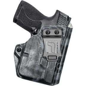 Tulster IWB Profile Kydex Holster in Right Hand fits: M&P Shield 9mm / .40 | TLR-6 Light-Bearing Inside The Waistband Appendix Concealed Carry