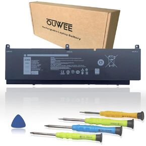 C903V Laptop Battery Compatible with Dell Precision 7550 7560 7750 7760 Series Notebook PKWVM 0CR72X CR72X 068N03 0447VR 11.4V 68Wh 5667mAh